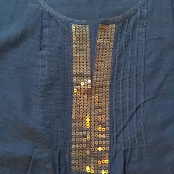 Express Cotton/Silk Top M - Picture 3 of 5